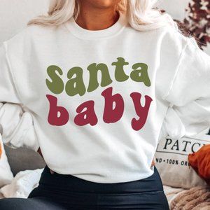 Santa Baby Graphic Sweatshirt
